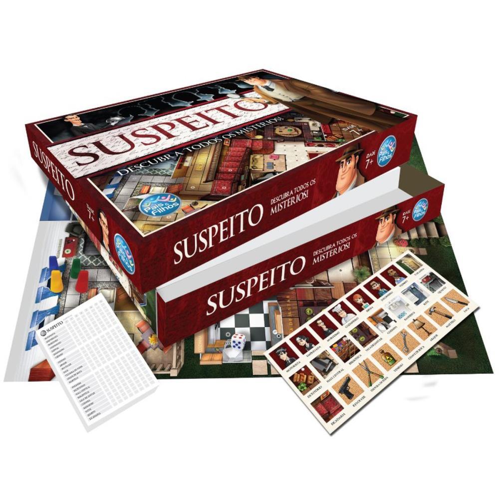 JOGO DE TABULEIRO SUSPEITO DESCUBRA MISTE...
