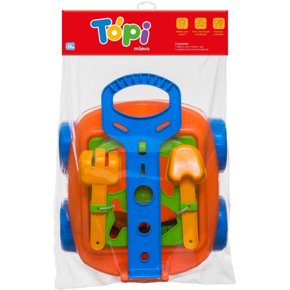 BRINQUEDO EDUCATIVO MILEVA C/ACESSORIOS TOPI