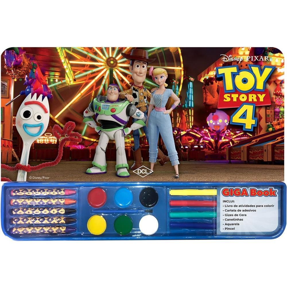 LIVRO INFANTIL COLORIR TOY STORY GIGA BOO...
