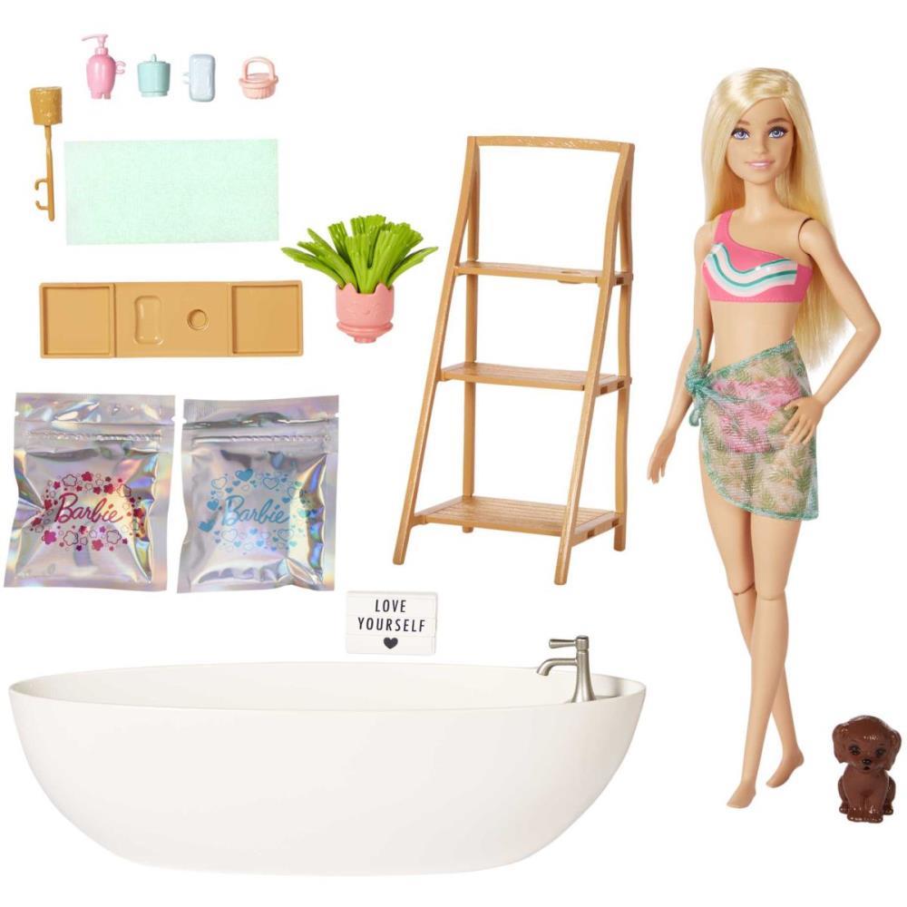 BARBIE FASHION CJTO BANHO DE ESPUMA RELAX...