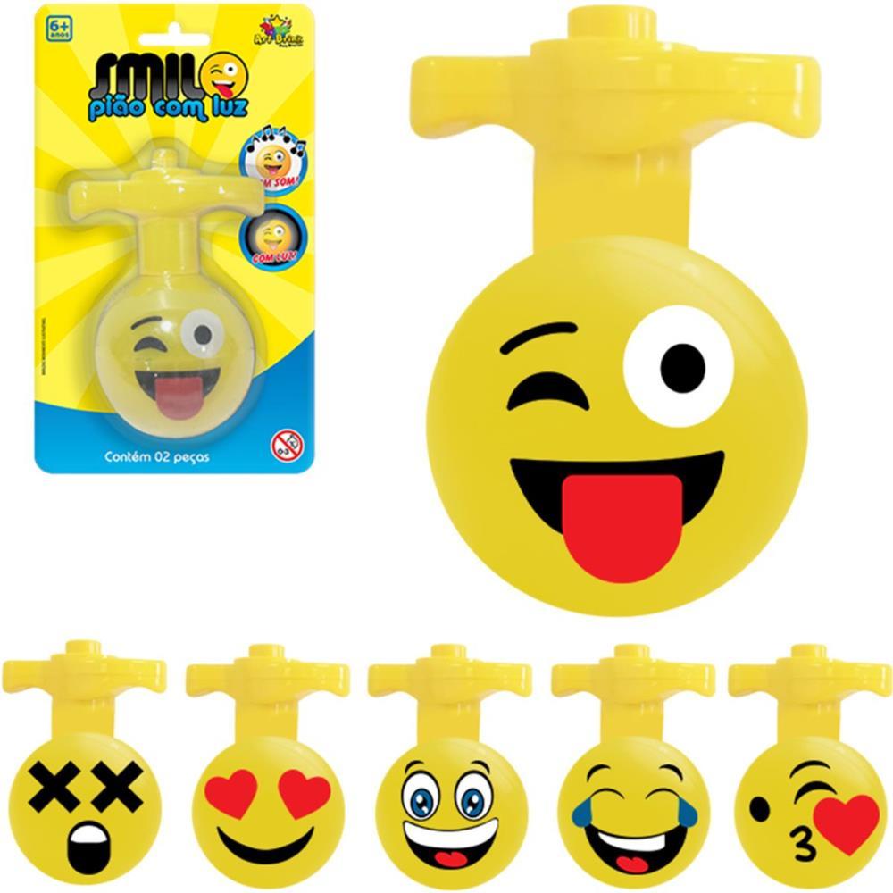 BRINQUEDO DIVERSO PIAO C/LUZ SMILE 6CM