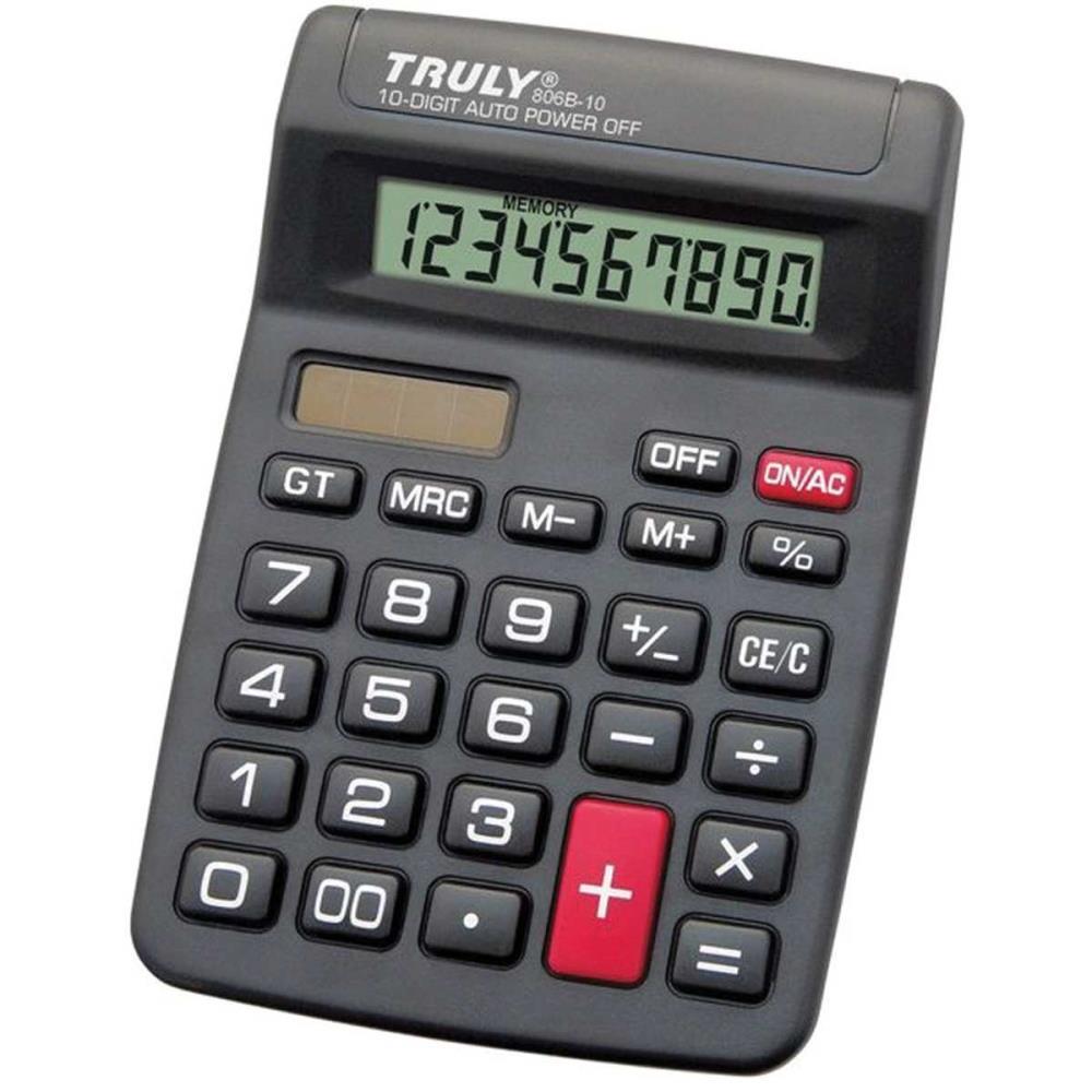 CALCULADORA DE MESA 10 DIG. TRULLY PR MOD...