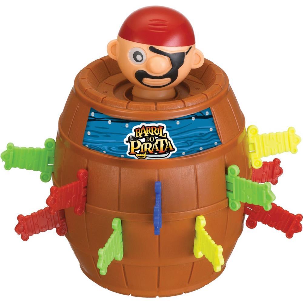 JOGO DIVERSO BARRIL PIRATA 18X13CM