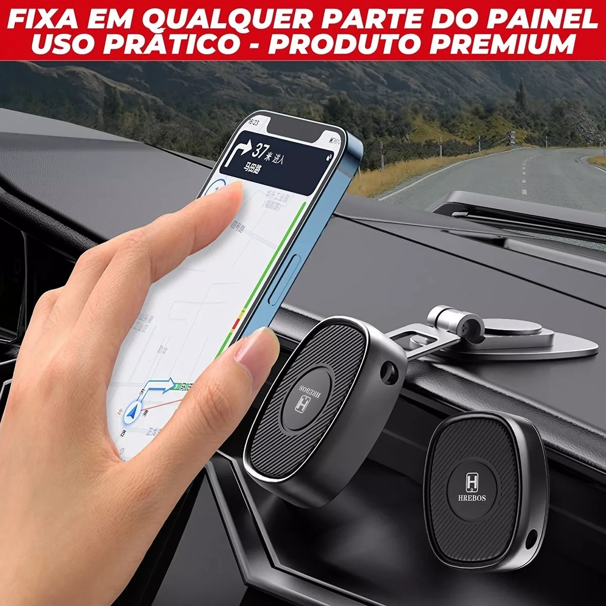 Suporte p Celular Automotivo Smartphone P...
