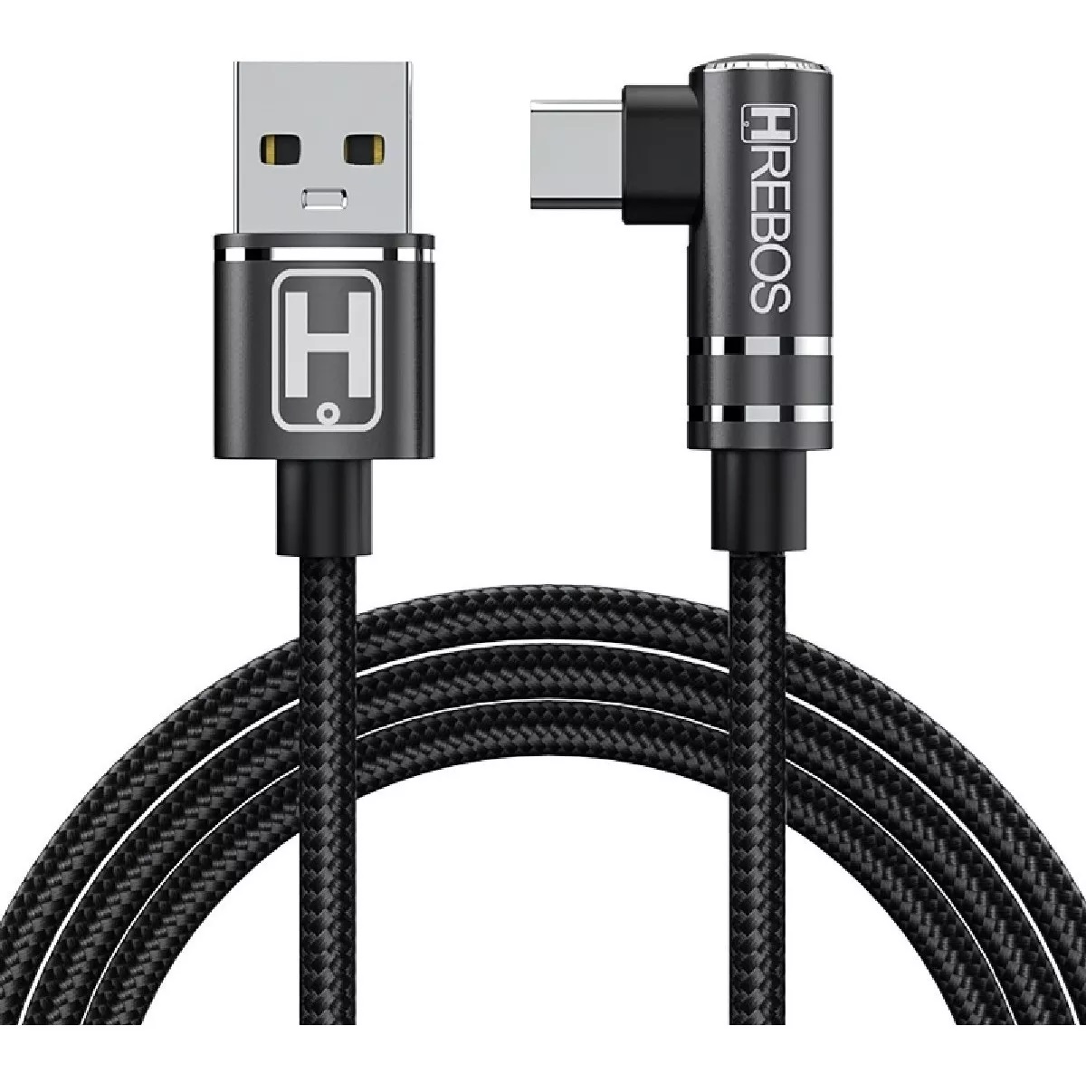 Cabo Usb Turbo Tipo C Em L 90 Graus Refor...