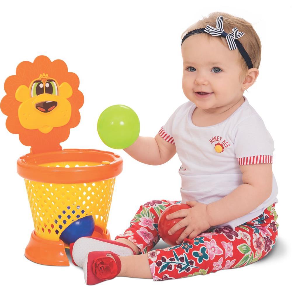 BRINQUEDO PARA BEBE BASKET BALL BABY