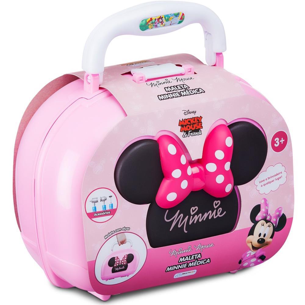 BRINCANDO DE PROFISSOES MINNIE MALETA MED...